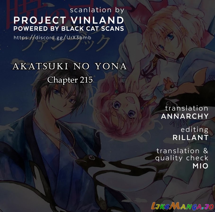 Akatsuki No Yona Chapter 215 image 01